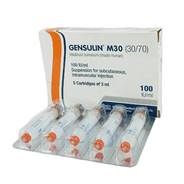 GENSULIN M30 100 IU (10ML)